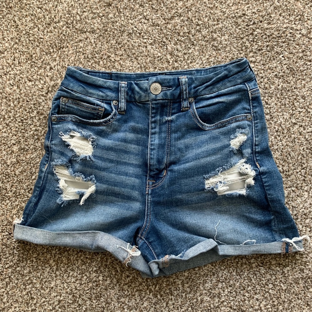 American Eagle Curvy Hi-Rise Shortie